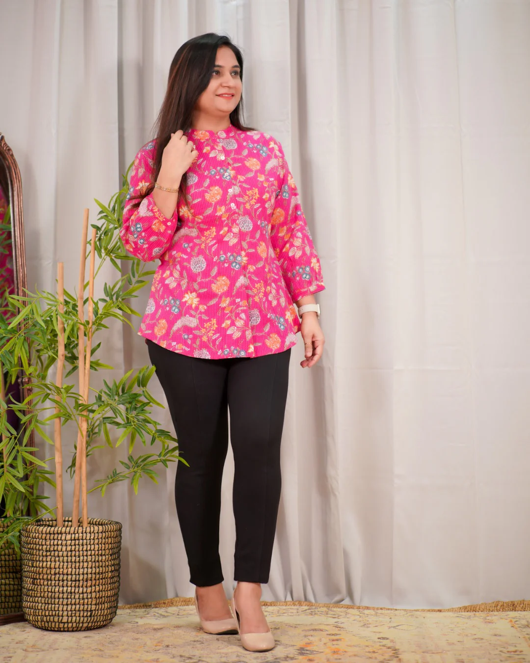 Breathable Cotton Short Top - Image 3