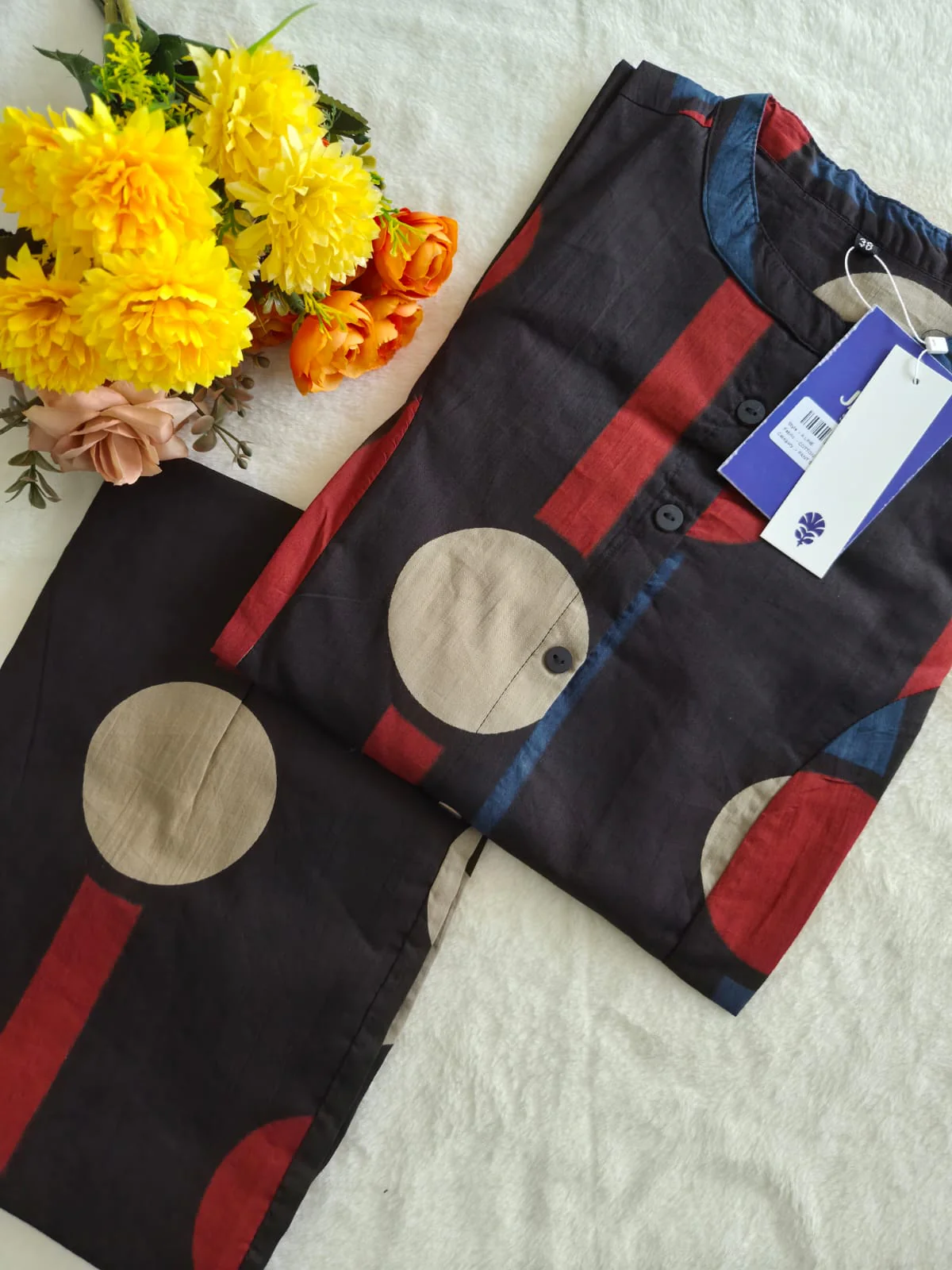 Gauri Cotton Cotton A-line Coord Set - Image 13