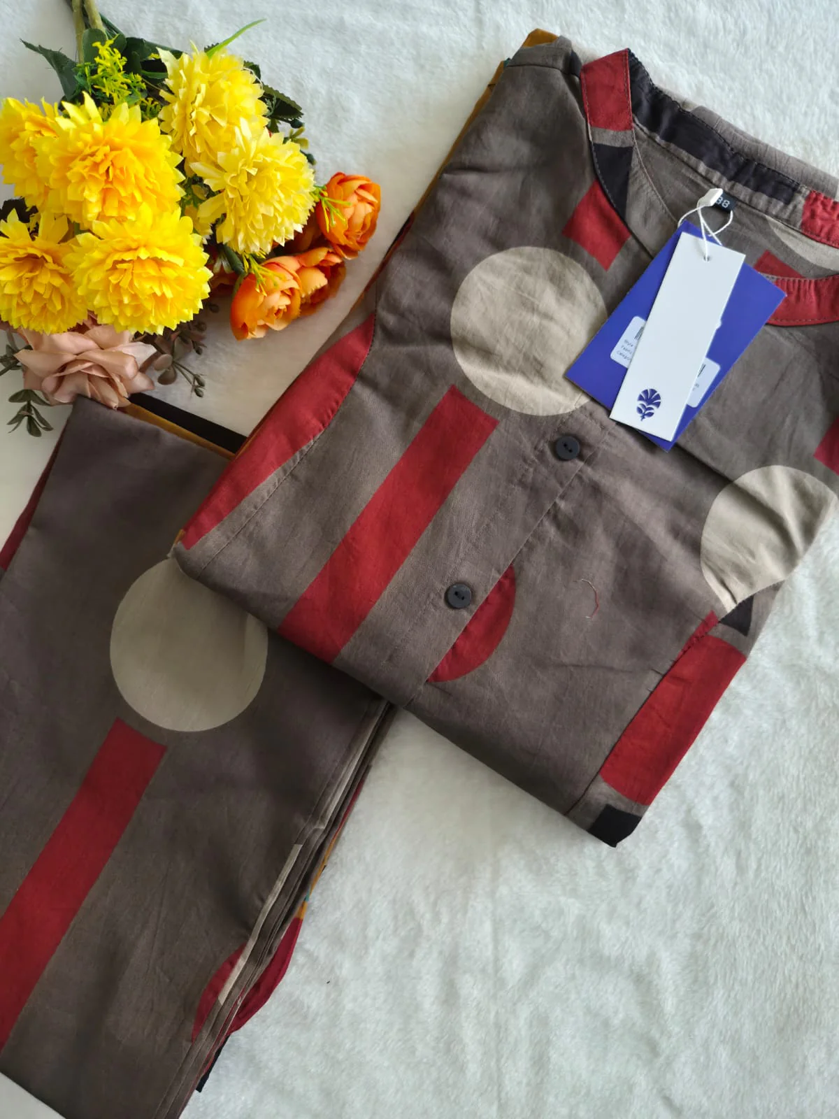 Gauri Cotton Cotton A-line Coord Set - Image 15