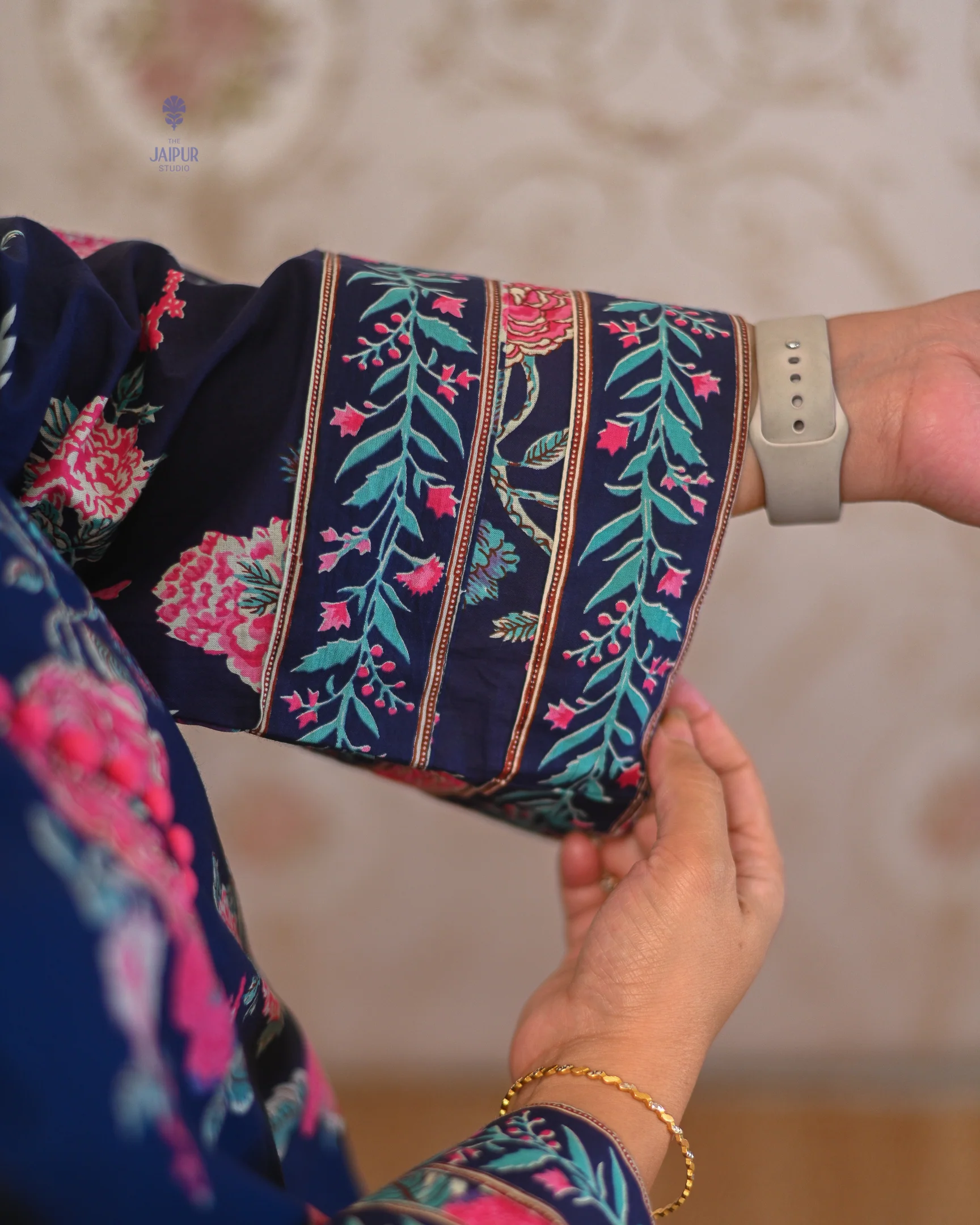 Gulnara Cotton Floral Farshi Salwar Coord Set - Image 12