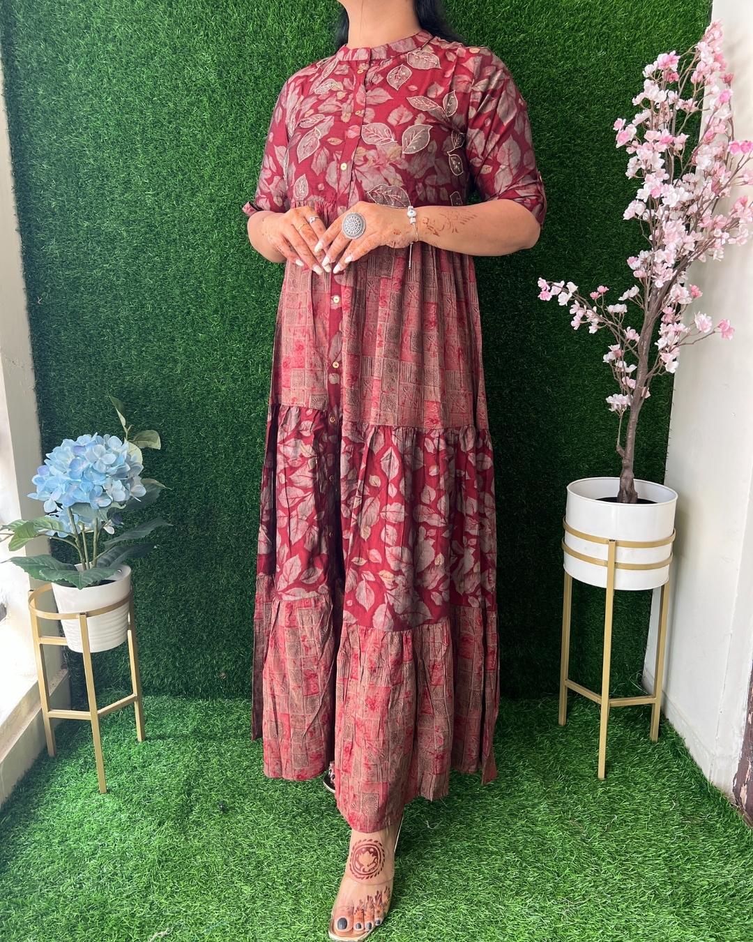 Ilivia Muslin Long Dress - Image 3