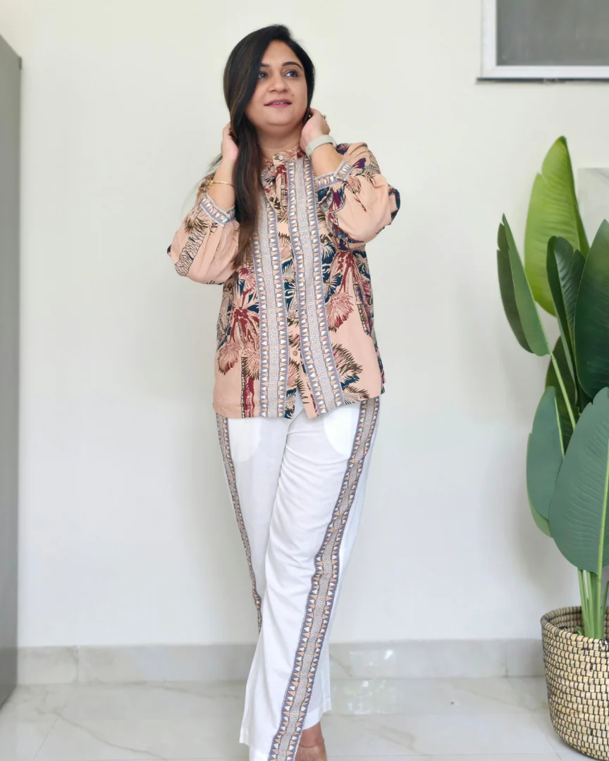 Nyasa Trendy Cotton Printed Coord Set - Image 3