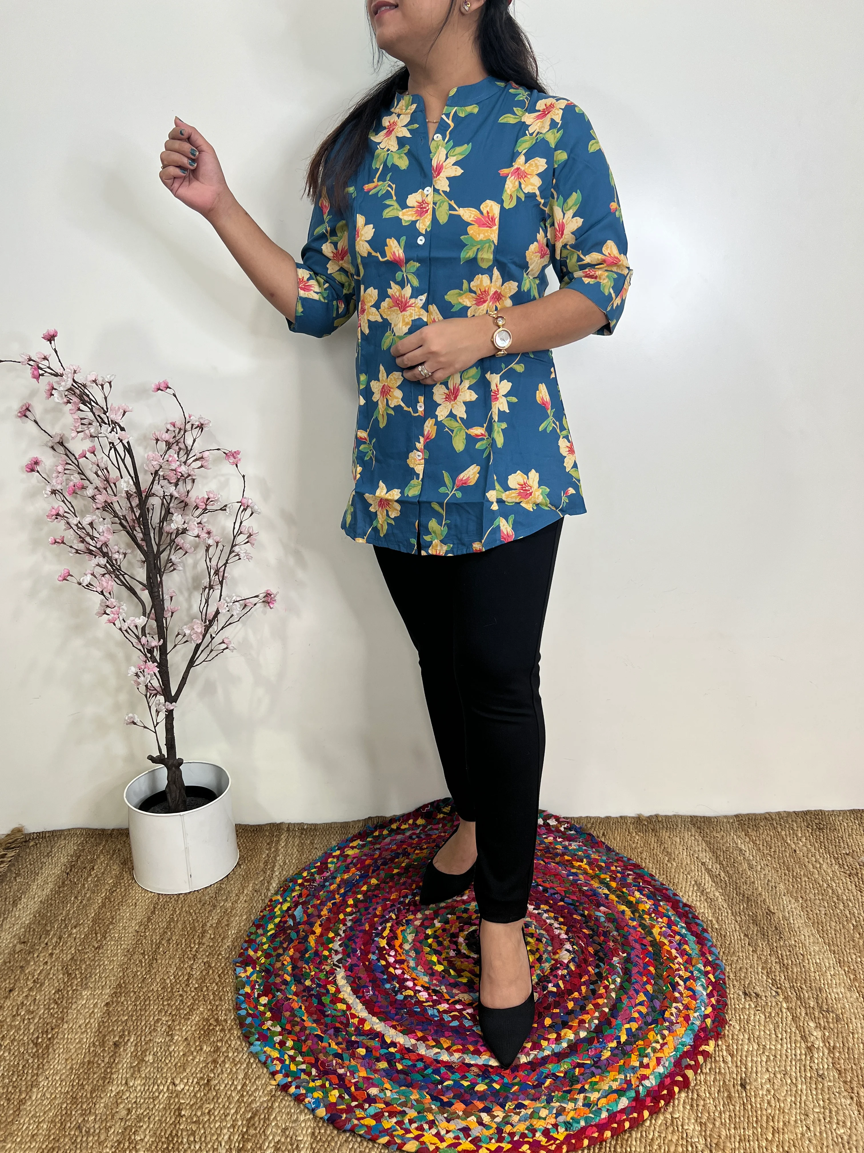 Rayon Casual Short Top - Image 16
