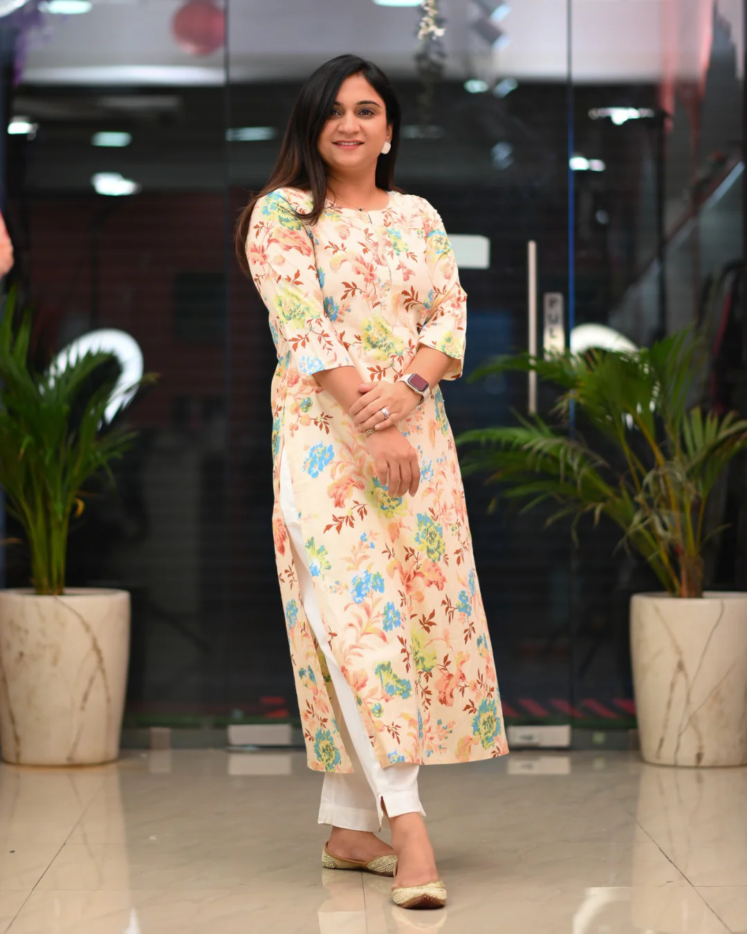 Zoya Casual Cotton straight Kurta - Image 39